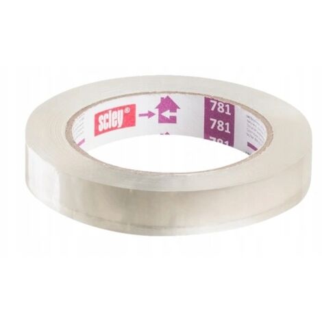 Nastro di montaggio trasparente biadesivo Scley 19 mm/5 m