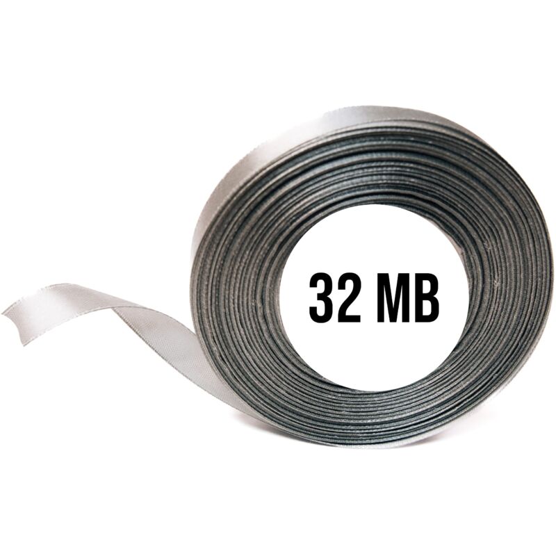 Nastro di raso argento rotolo 12 mm 32 m nastro di raso per decorazione