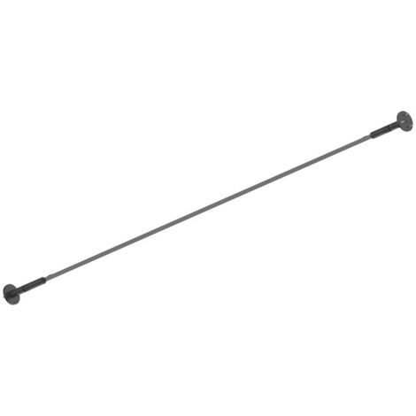 Nastro Flessibile Tesi Alluminio Nero 5M