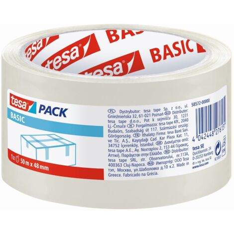 NASTRO IMBALLO TESA TRASP.ML.50. Prezzo per 1 pezzo.