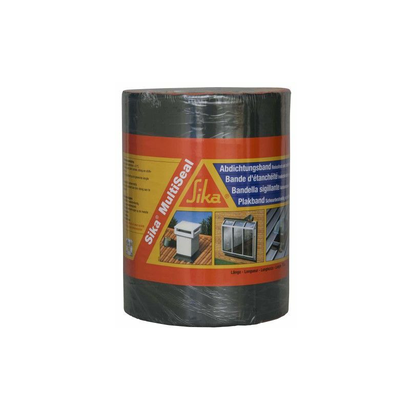 Nastro impermeabilizzante bituminoso Sika Sika MultiSeal - Grigio - 200mm x 10m - Gris