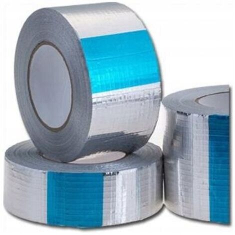 Nastro in alluminio rinforzato resistente 96 mm/50 m per ventilazione e sigillatura