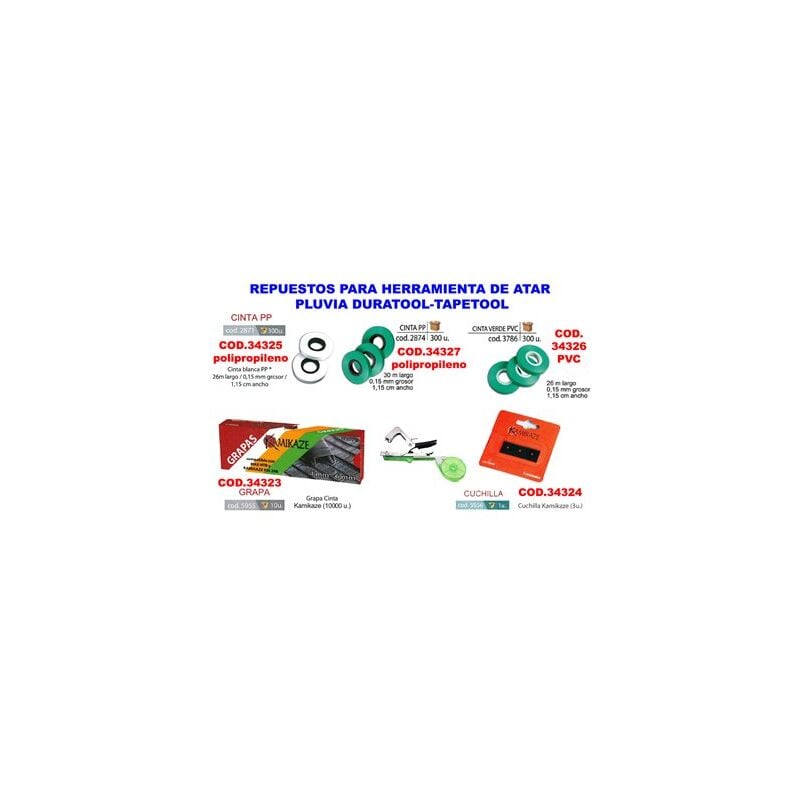 Fplus - Nastro in pvc verde 26 m x 0,15 mm x 1,15 cm Duratool Tapet3786