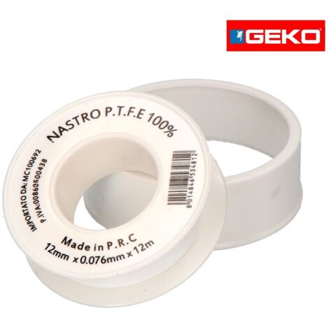 Nastro in teflon 12 mm x 12 m 76 micron