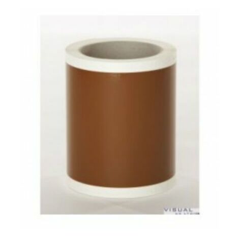 Nastro in vinile adesivo colorato 50mm - Colore: Marrone - Misura: 50mm x 10 Metri