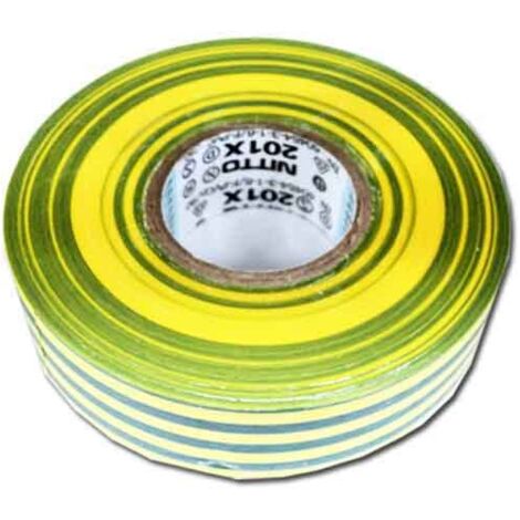 Nastro Isolante 25m x 19mm BiColor Nitto