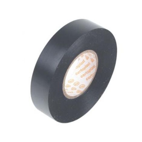 Nastro isolante colore nero larghezza 19,00 mm lunghezza 33,00 m