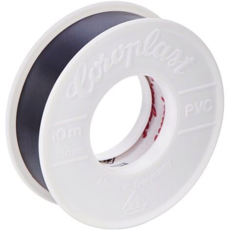 Nastro isolante elettrico 302 nero L.10m P.15mm Rl.COROPLAST (Per 20)