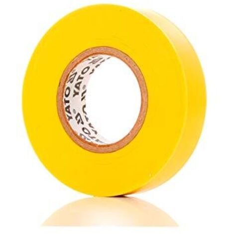 Nastro isolante elettrico YATO 15 mm x 20 m giallo