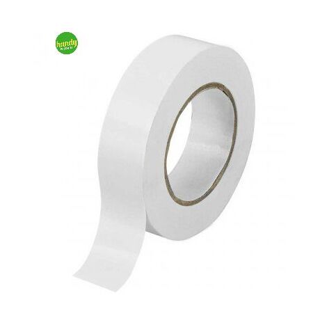 Nastro isolante Elettrocanali bianco 10 m x 15 mm