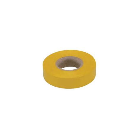 Nastro isolante in vari colori con misure 19 mm x 33 M alta qualità Silverline-Giallo/Verde