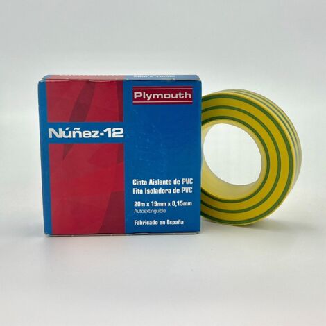 NASTRO ISOLANTE NUÃ‘EZ-12 20MX19MM T / T