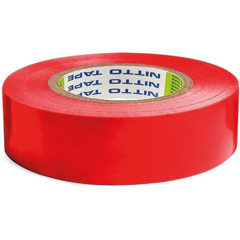 - NASTRO ISOLANTE - ROSSO - 19 mm x 20 m