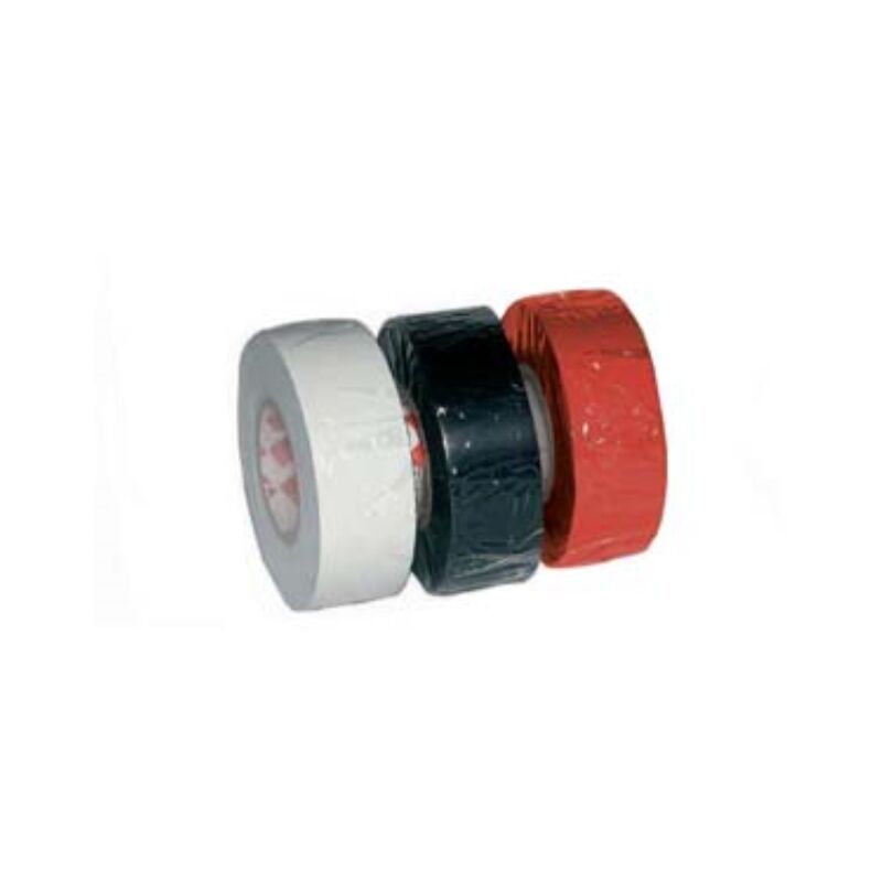 Image of Nastro isolante spessore mm.0,15 - mm.19x25mt. colore rosso 10 pezzi Scapatapes