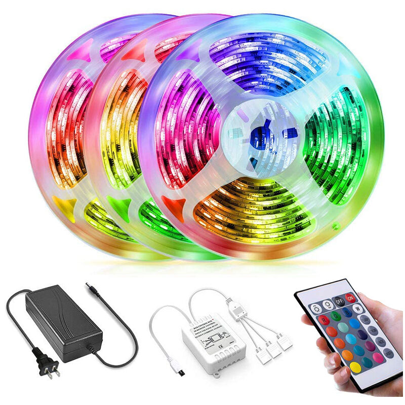 Nastro LED 5m 150leds, nastro a LED 5050 RGB 12V