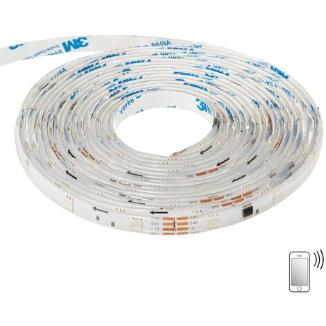 Nastro led connesso con applicazione wifi + bluetooth + 5m - Atmosphera créateur d'intérieur