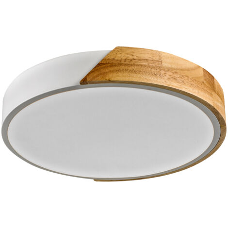 NASTRO LED-Deckenleuchte Holz ITALUX PLF-13186-WH-WO