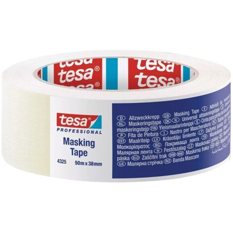 NASTRO MASCHERA EDILIZIA TESA 38 MM X 50 M