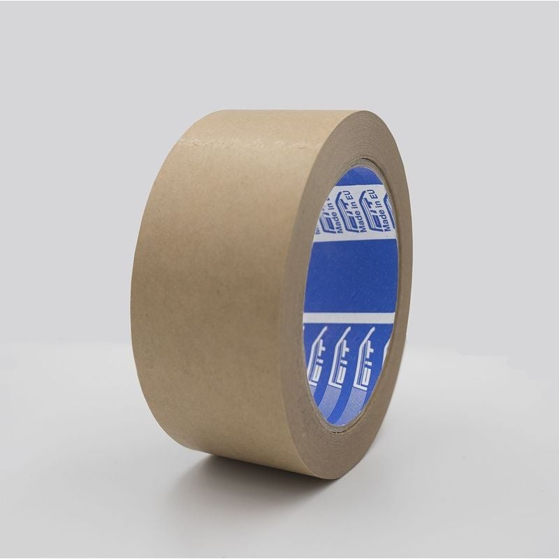 Image of Nastro mascheratura verniciatura industriale in carta extra resistente 100°C taglia - 100mm x 50mt (2 rotoli)