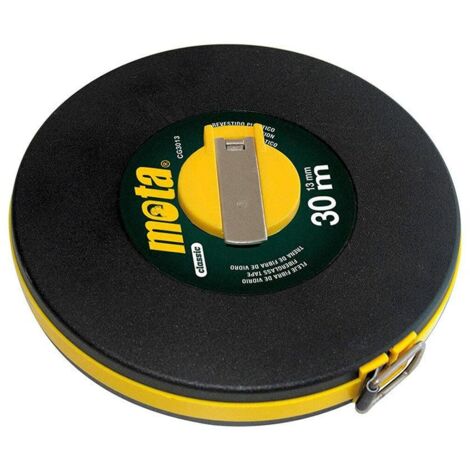 Nastro metrico per cinturino in fibra di vetro 30 m x 13 mm cg3013 MOTA