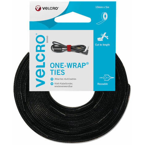 Nastro monouso, 10 mm x 5 m, nero