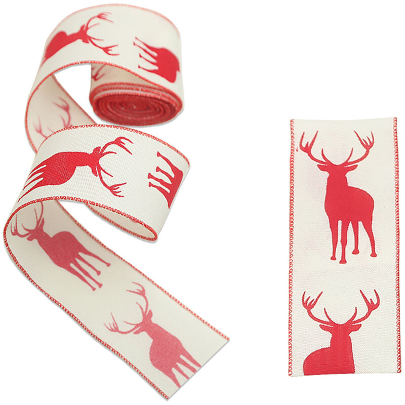 Lifcausal - Nastro natalizio con filo metallico