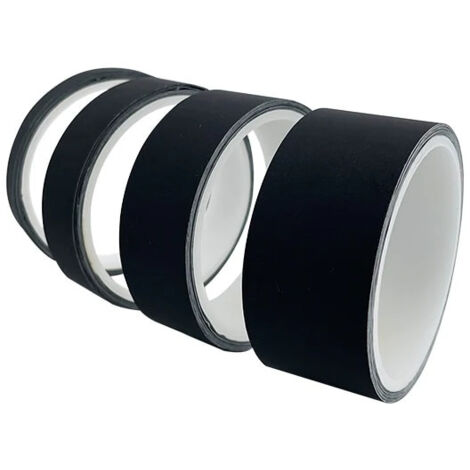 Nastro nero rifrangente in tessuto adesivo 20mm/50mm Misura - 20mm x 3mt