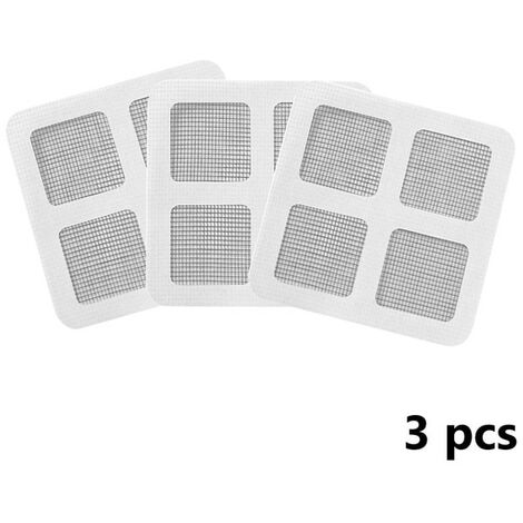 Nastro Patch Ripara Zanzariere Adesivo Telato con Tessuto Fibra di Vetro Packaging - Quadrato