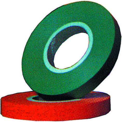 Nastro per legatrice in pvc - mt.26 x mm.0,15x11h verde