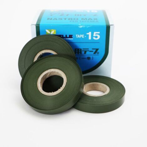 Nastro Per Pinza Legatrice Mm 0,16Xmt. 26 Verde Cf. 10 Rotoli