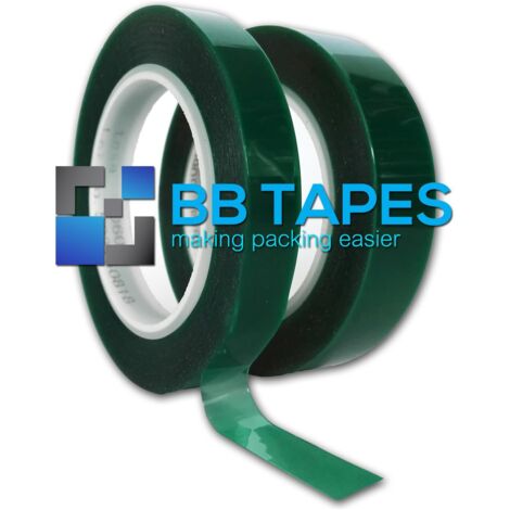 Nastro per verniciatura a polvere verde 25/66m 230°