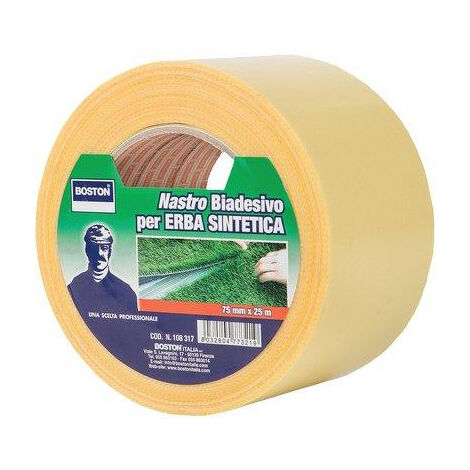 Nastro prato erba sintetica biadesivo boston mm 75 ml 25
