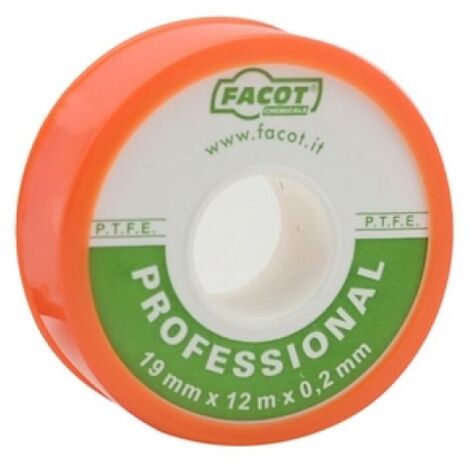 NASTRO P.T.F.E PROFESSIONAL H 19 mm x 12 m