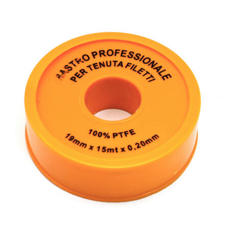 NASTRO PTFE TEFLON PROFESSIONALE MT. 15- mm. 19- DH- pezzi 1