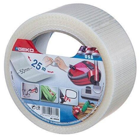 Nastro riparatore trasparente 50 mm x 25 m