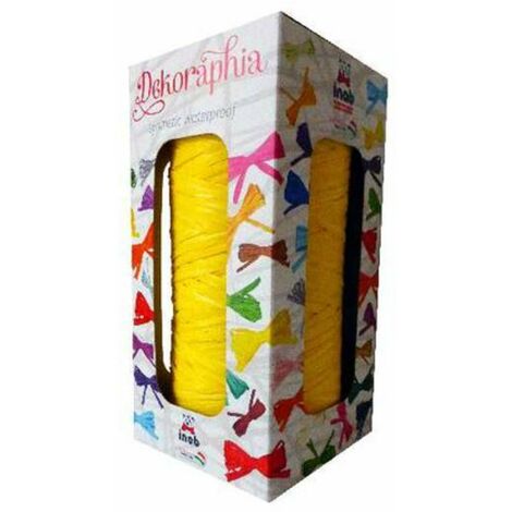 Nastro Rotolo Dekoraphia 200Mt. Giallo 51 X1