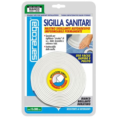Nastro sigilla sanitari autoadesivo