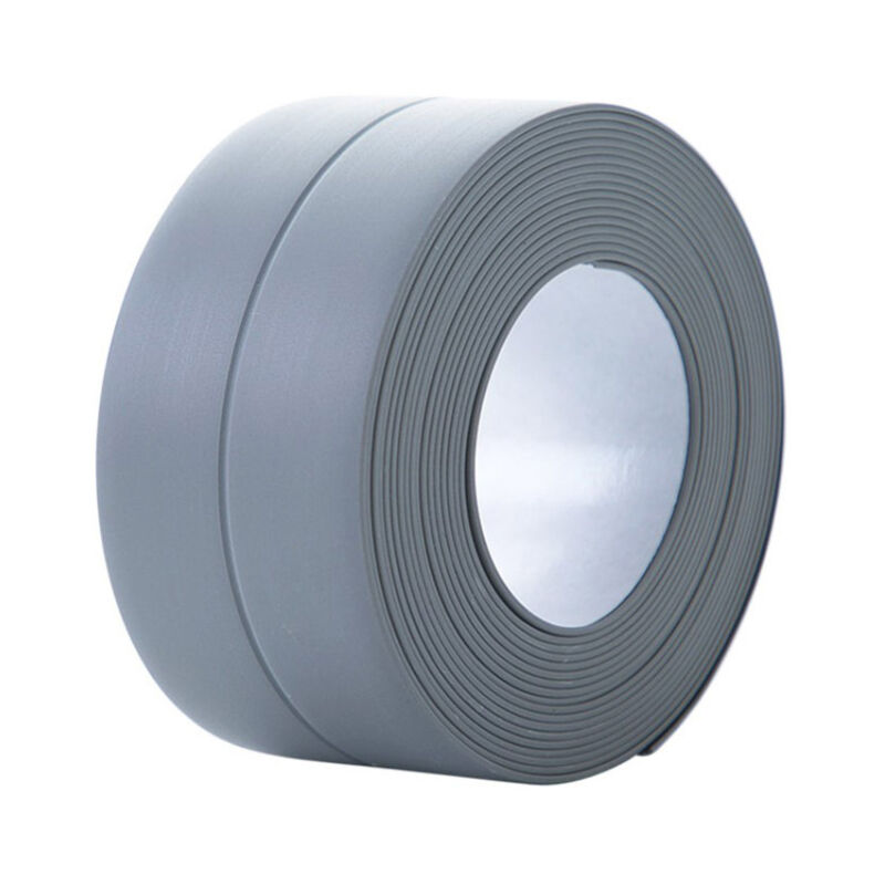 Image of Nastro sigillante per vasca da bagno da 22 mm x 3,2 m, nastro sigillante autoadesivo lungo 3,2 m, nastro sigillante impermeabile per bagno, cucina,