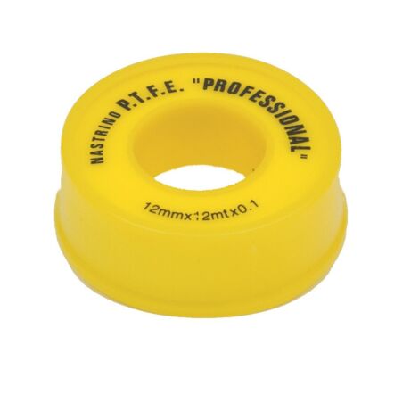 NASTRO TEFLON GAS DA 12X0,1 MM ROTOLO DA 12 M