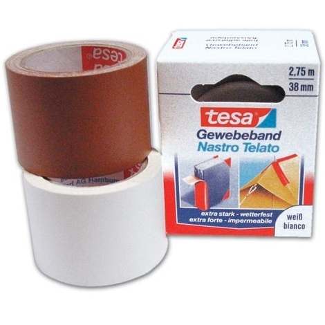 Nastro telato (200 tpa) - mm.19x2,7mt. colore nero