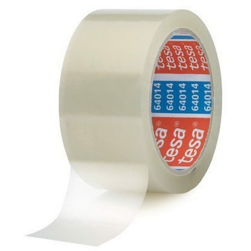 Image of Tesa - leise abrollbares universale di nastro adesivo da imballaggio, trasparente, 64014-00038-00