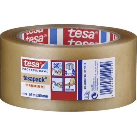 Nastro Tesapack Da Imballaggio 4124, 66Mx50Mm (A 6)