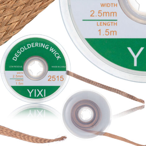 Nastro/treccia dissaldante da 2,5 mm