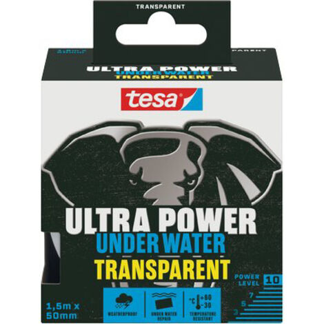 NASTRO ULTRA POWER UNDER WATER 56481 TESA - TRASPARENTE MM 50 ML 1,5- 2 pezzi