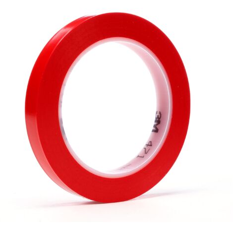 Nastro vinilico 3m 471 colore rosso 19 mm x 33 m x 0,13 mm