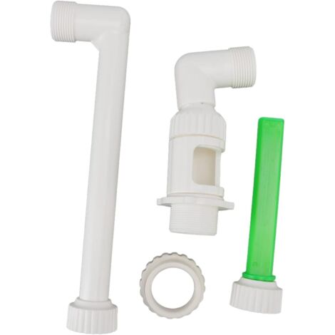 Natación de la Cascada de la Cascada Fuente de Altura Ajustable Boquilla de sprazy Boquilla de PVC Decoración del Material PVC para Piscina SPA Pond G1 1/2 a G2 Set