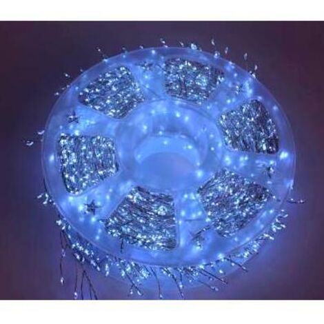 NATALE - LUCI 1000 LED ROTOLO 13MT L.FREDDA INT/EST MAURER - CF.SCATOLA