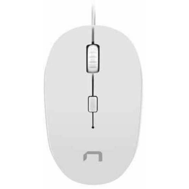 

Ratón con Cable y Sensor Óptico Sparrow 1200 DPI Blanco - Natec