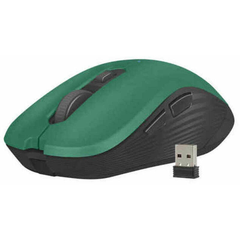 

Ratón Inalámbrico ROBIN 1600 DPI Verde - Natec