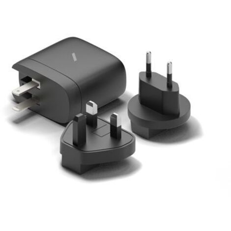 Native Union 67W USB-C PD 3-Port Fast GaN Wall Charger Black